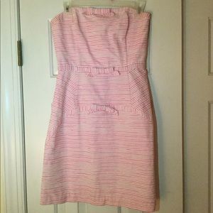 Vineyard Vines semi formal strapless dress